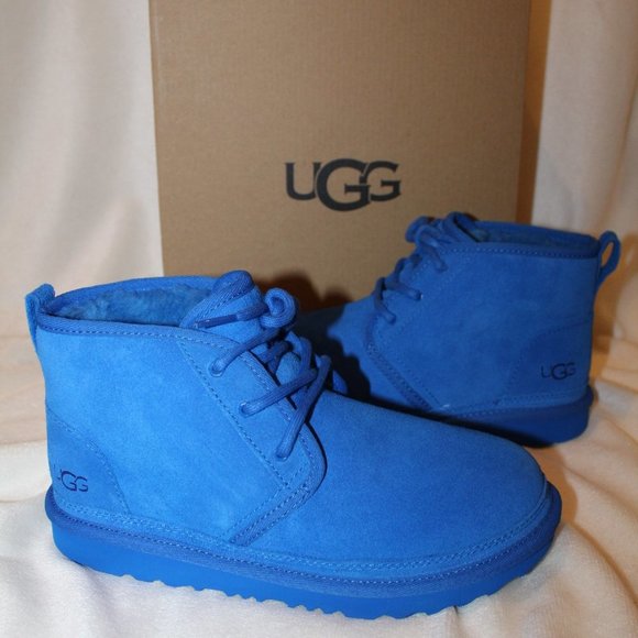 NIB‎ UGG MEN\'S NEUMEL CHUKKA SUEDE SHEARLING LINED ANKLE WINTER BOOTS main image 7